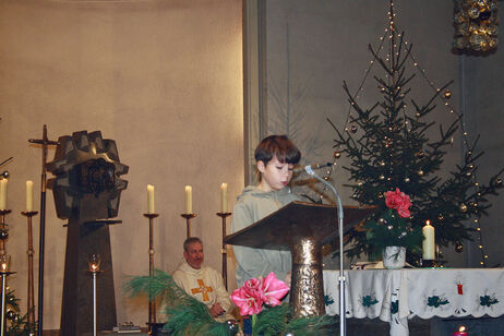 Christmette mit Krippenspiel